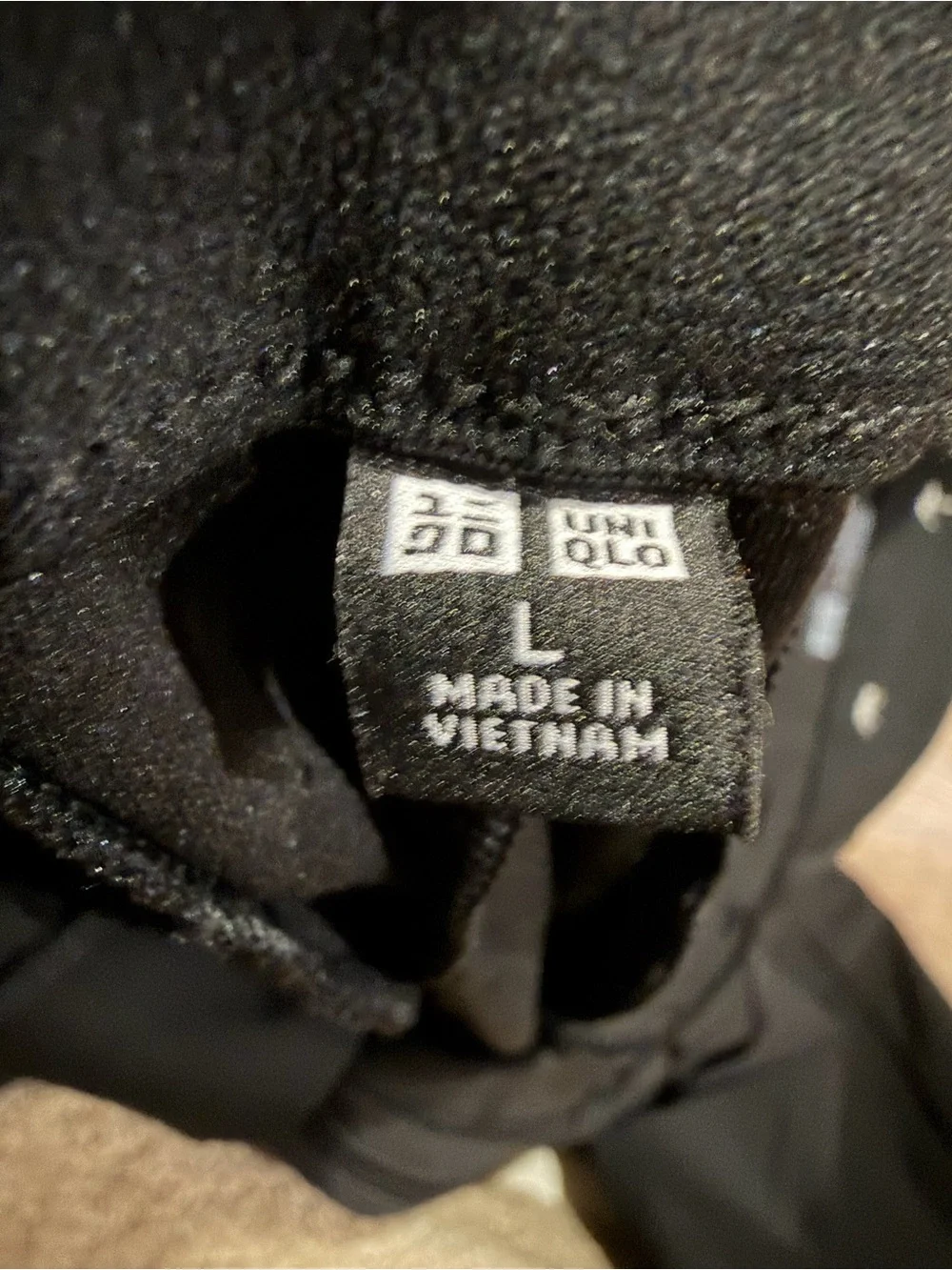 UNIQLO Men’s Black Technical Pants Drawstring 34x30 Polyester